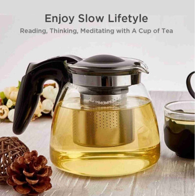 Sarsawal 1 L Glass Kettle Jug