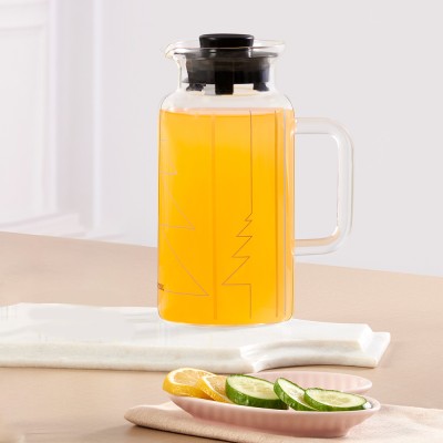 BOROSIL 1000 L Borosilicate Glass Water Jug