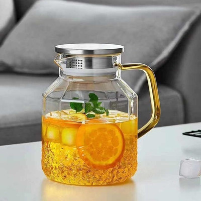 BABALIFINCH 1.5 L Glass Kettle Jug