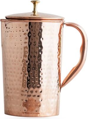 IndianArtVilla 1500 ml Copper Water Jug