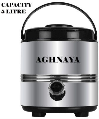 AGHNAYA MODERN 5 L Stainless Steel Water Jug