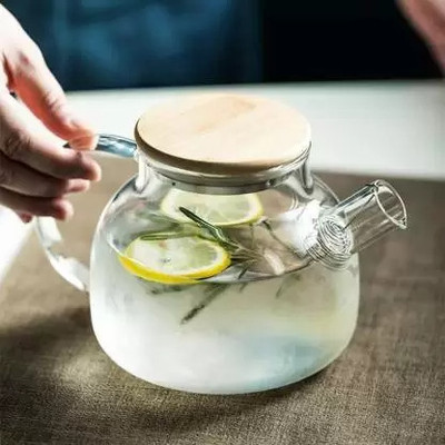 GZ CREATION 1 L Glass Kettle Jug