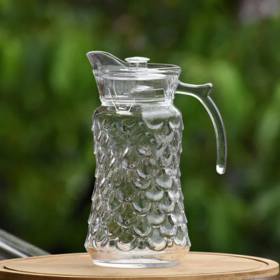 gurudetra enterprises 1.5 L Glass Water Jug