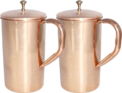 Prisha IndCraft 1.8 L Copper Water Jug