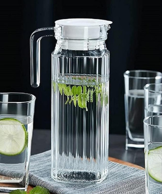 HOOLI 1.1 L Glass Water Jug