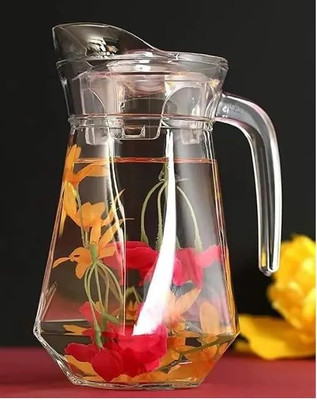 Zashvi 1.3 L Glass Water Jug