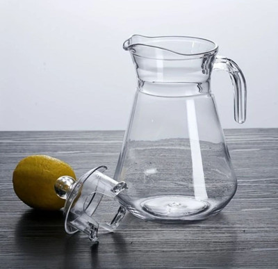 DSRPC 1.4 L Glass Hand Pump Manual Water Dispenser