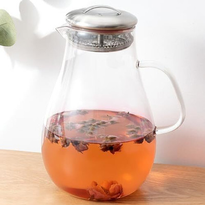 KUBER INDUSTRIES 2 L Borosilicate Glass Water Jug
