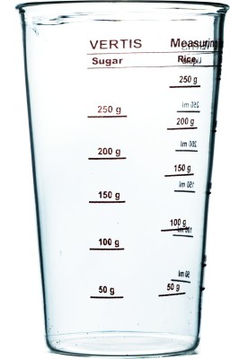 Vertis Medium Flameproof Glass Measuring Cup(250 ml)