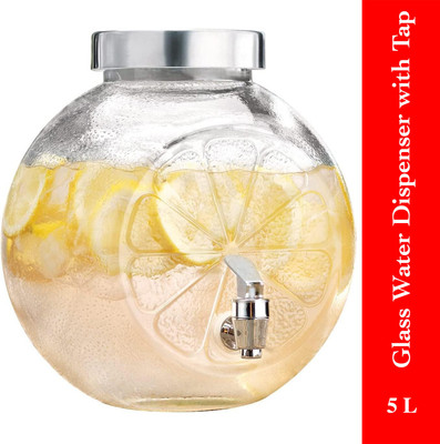 HOMENICS 5 L Glass Table Top Manual Water Dispenser
