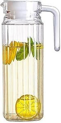 HOOLI 1.1 L Glass Water Jug