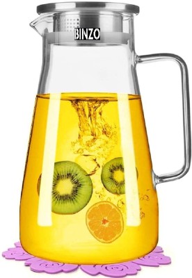 BINZO 1.8 L Glass Water Jug