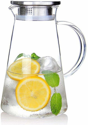 MDNSHO 1.8 L Glass Water Jug