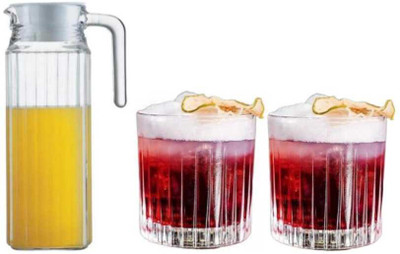 goblet 1 L, 0.25 L Glass Water Jug