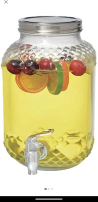KNPL 4 L Glass Water Jug