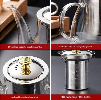 PRO99S 0.5 L Glass Kettle Jug