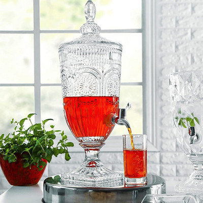 Zenity 2 L Glass Table Top Manual Water Dispenser