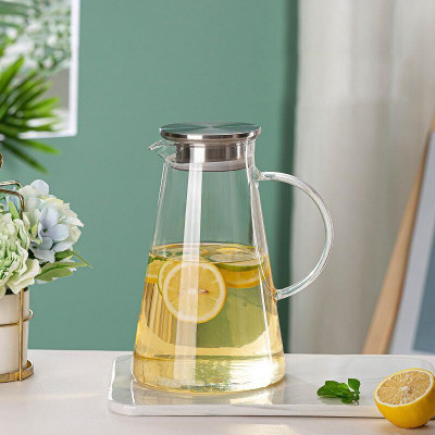 Avastro 1.8 L Borosilicate Glass Water Jug