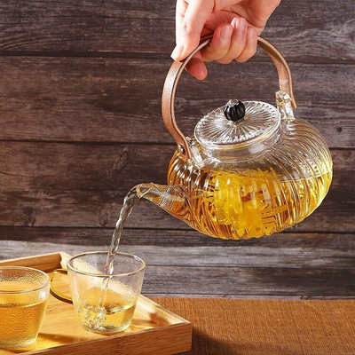 Avastro 0.8 L Borosilicate Glass Kettle Jug