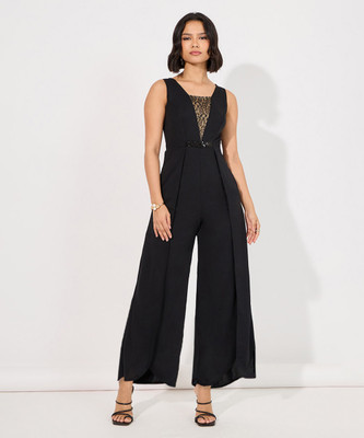 Miss Chase Solid Women Jumpsuit