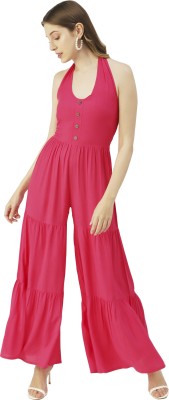 moomaya Solid Women Jumpsuit