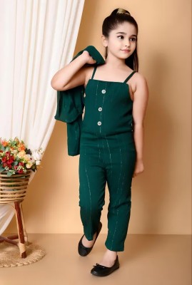 IKONIC FASHION Solid Girls Jumpsuit