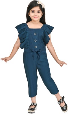 RHYNO Solid Girls Jumpsuit