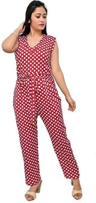 Umesh rai Polka Print Women Jumpsuit