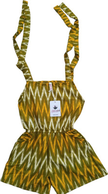 SELVIFAB Printed Girls Jumpsuit