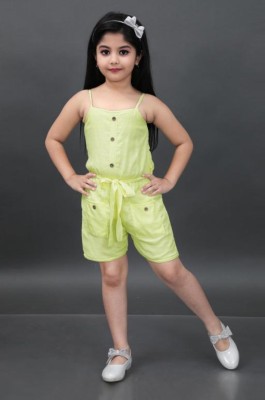 MIRAZ COLLECTION Solid Girls Jumpsuit