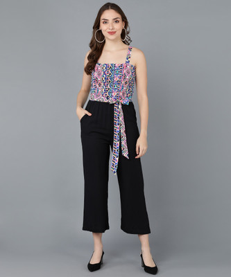 Znx Abstract Women Jumpsuit