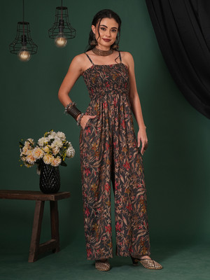Globus Floral Print Women Jumpsuit