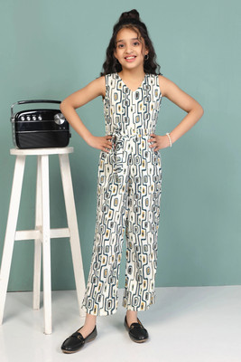 Fashion Dream Printed Girls Jumpsuit
