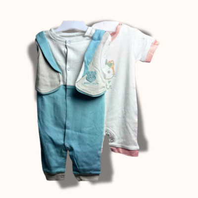 bearbaby Solid Baby Boys & Baby Girls Jumpsuit