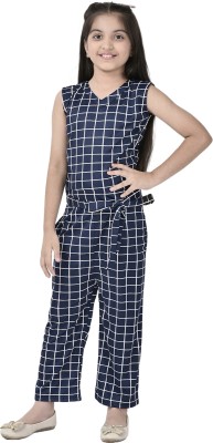 FNOCKS Checkered Girls Jumpsuit