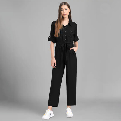 THE DRY STATE Solid Women Jumpsuit
