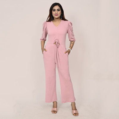 Zenday Casual Solid Women Jumpsuit