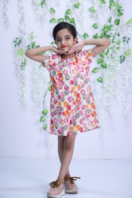 vksales Printed Girls Jumpsuit