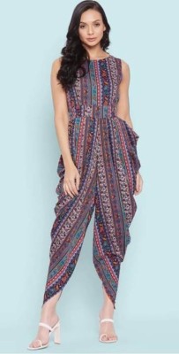 Faxmon Fashion Printed Women Jumpsuit