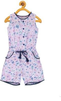 YOUNG BIRDS Printed Baby Girls Jumpsuit