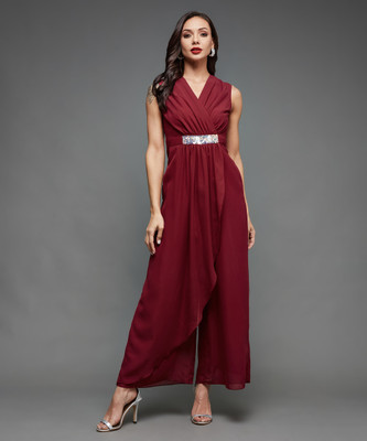 Miss Chase Solid Women Jumpsuit