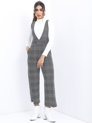 KETCH Checkered Women Jumpsuit