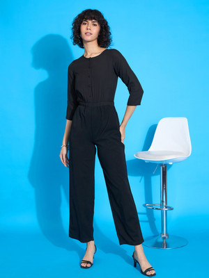 SASSAFRAS worklyf Solid Women Jumpsuit