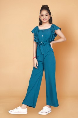 Fashion Dream Solid Girls Jumpsuit