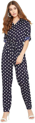 kamleshojha Polka Print Women Jumpsuit