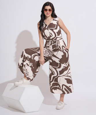 FashFun Printed Women Jumpsuit