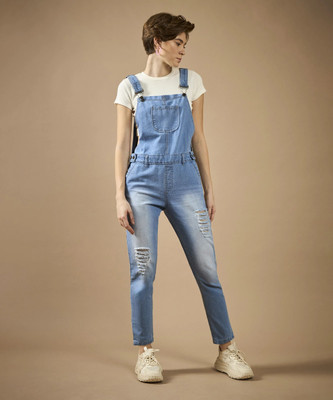 DOLCE CRUDO Solid Women Jumpsuit
