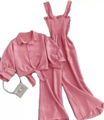 Anjelik Solid Women Jumpsuit