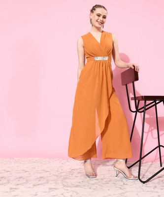 Miss Chase Embellished Women Jumpsuit