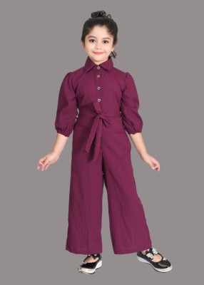 HouseOfCommon Solid Girls Jumpsuit